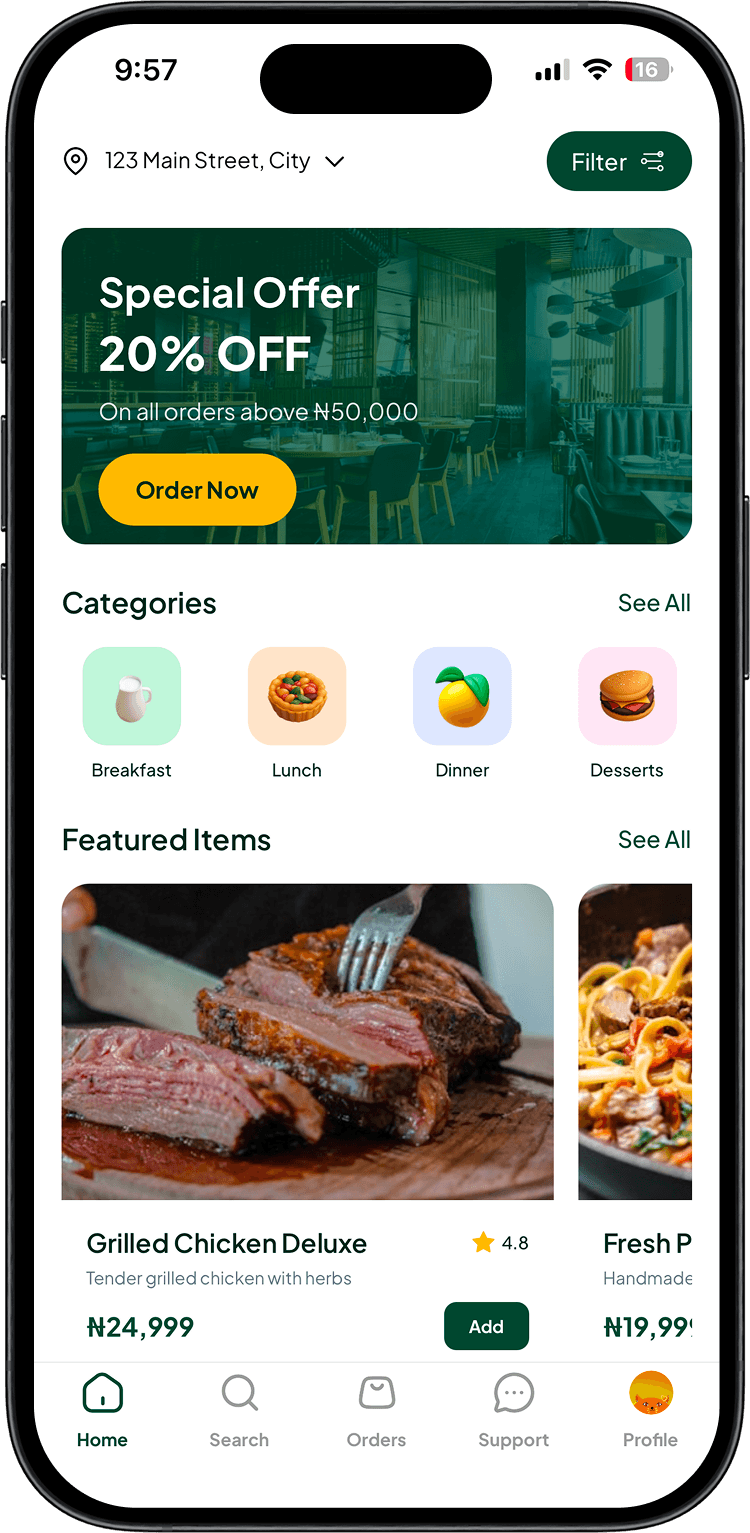 Urban Central Mobile App